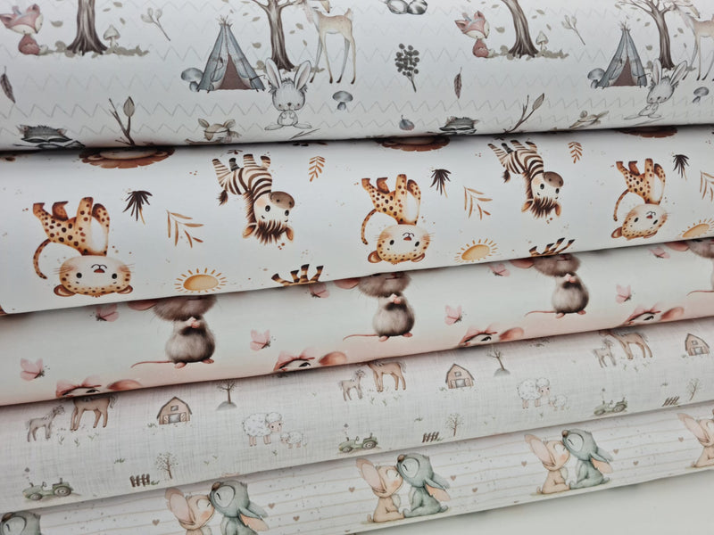 Felpa di cotone // 226 cuori margherita FVJ